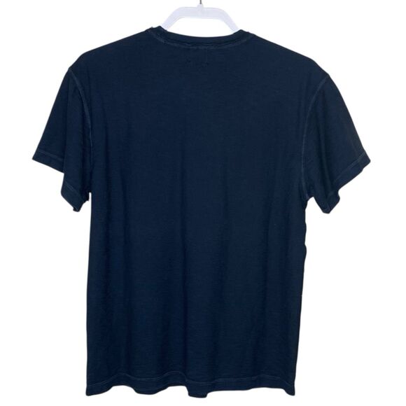 AG Adriano Goldschmied Jagger Tee Womens M Navy Blue Shirt Crew Casual NEW - Picture 2 of 11